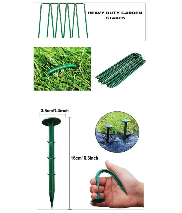 Heavy duty garden stakes used to support plants
